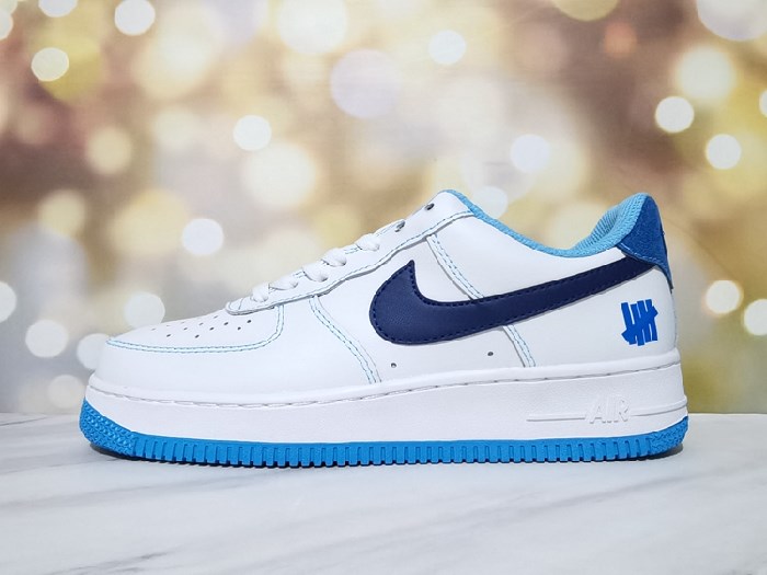 Women's Air Force 1 White/Blue Shoes 160